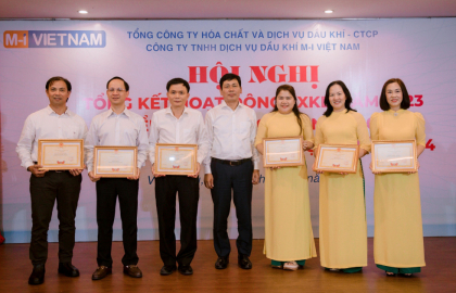 M-I Việt Nam tổ chức thành công Hội nghị tổng kết hoạt động SXKD năm 2023, triển khai nhiệm vụ, kế hoạch năm 2024 và Hội nghị Người lao động năm 2024